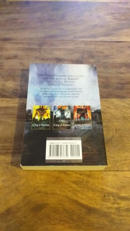 The Mortal Instruments Books #1-4 City of Bones-Ashes-Glass-Fallen Angels Cassandra Clare