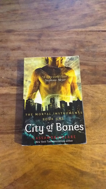 The Mortal Instruments Books #1-4 City of Bones-Ashes-Glass-Fallen Angels Cassandra Clare