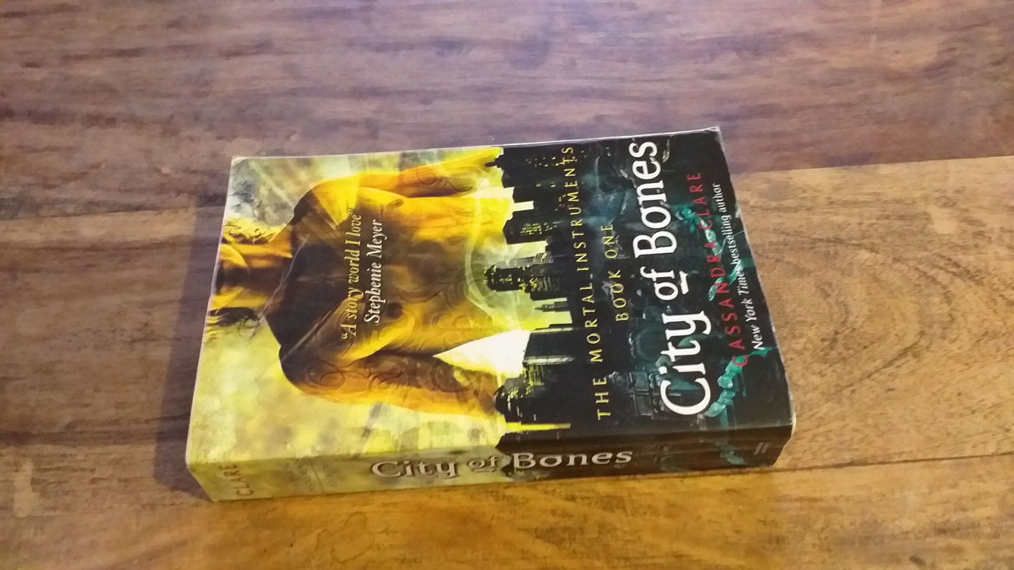 The Mortal Instruments Books #1-4 City of Bones-Ashes-Glass-Fallen Angels Cassandra Clare