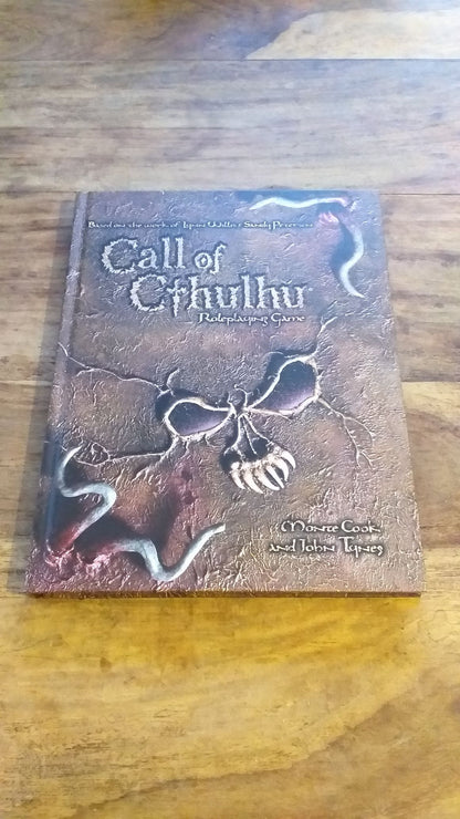 Call of Cthulhu Roleplaying Game Core d20 Monte Cook 2002 Hardcover Wizards of the Coast