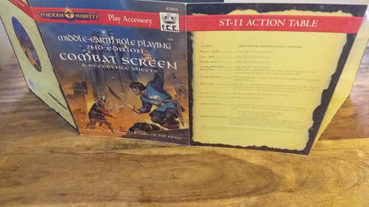 Combat Screen Middle-Earth Role Playing 2nd Edition I.C.E. 1993