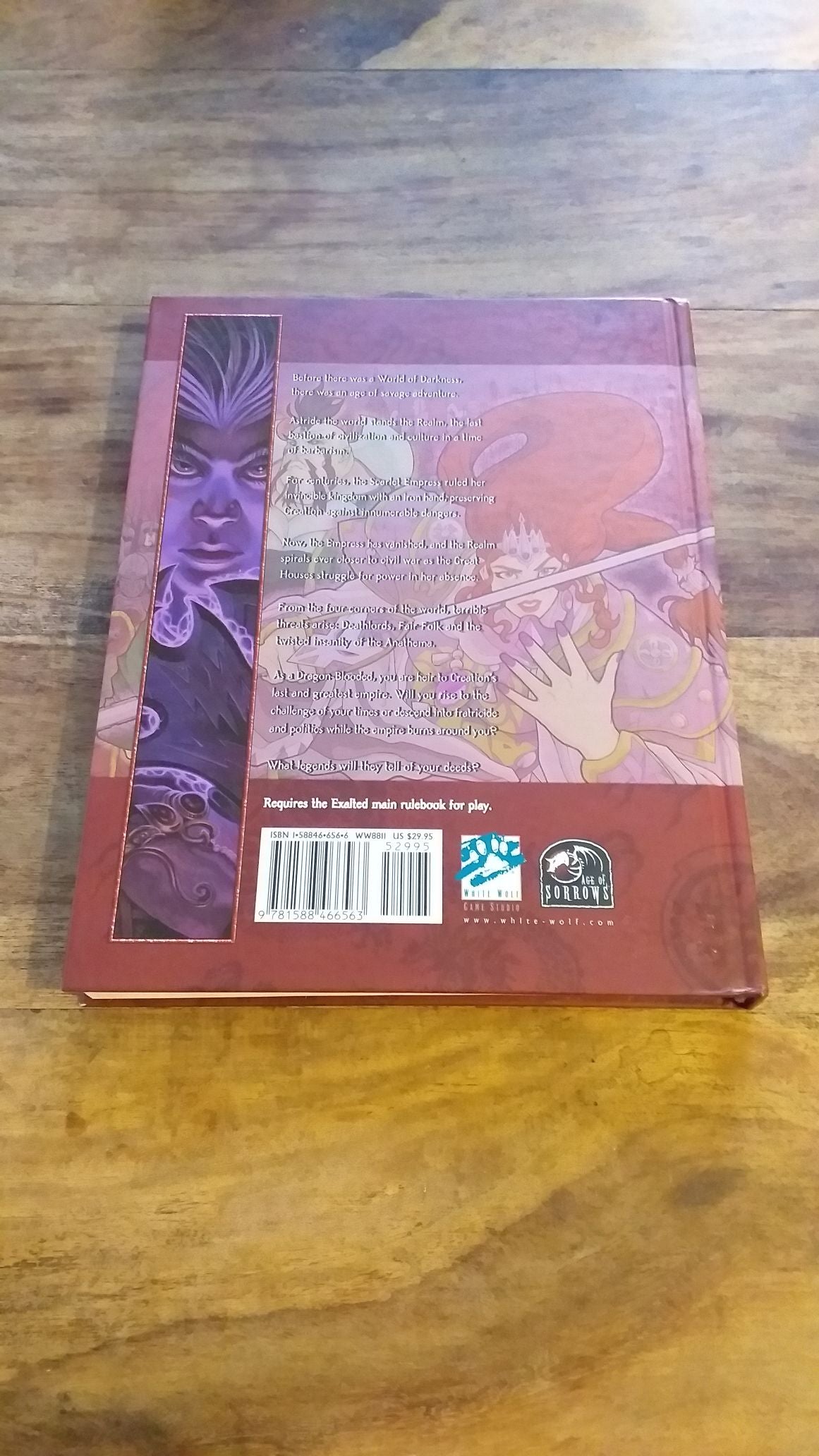 Exalted The Dragon Blooded Hardcover White Wolf