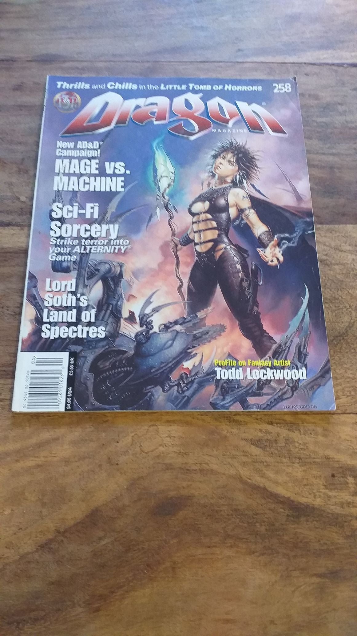 Dragon Magazine April 1999 #258 AD&D Campaign Mage vs Machine