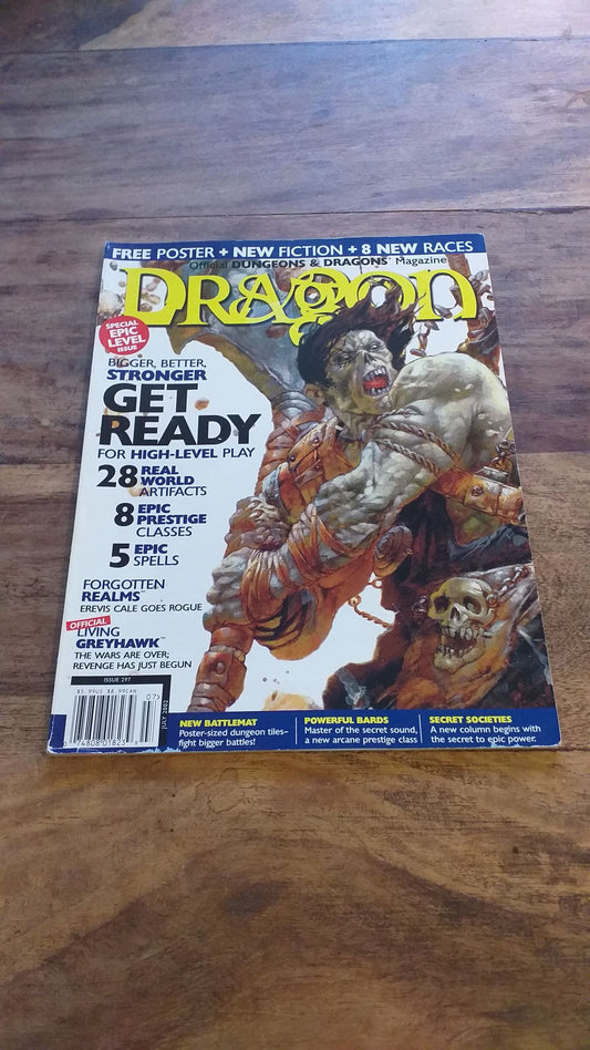 Dragon Magazine #297 TSR 2002