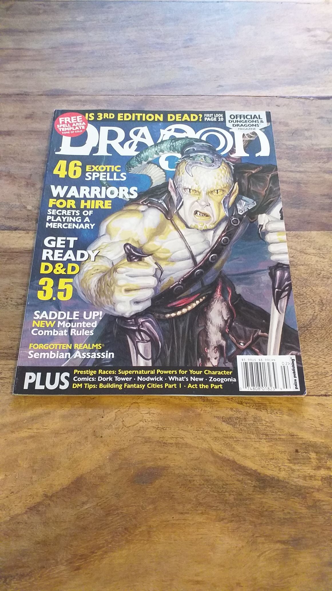 Dragon Magazine #304 TSR