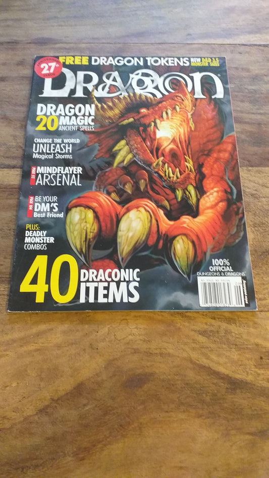 DRAGON MAGAZINE #308 "Dragon Magic, Heavy Gear, Dweomered Dragon Scale