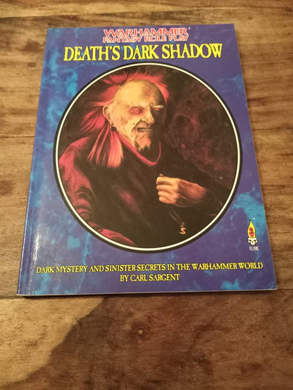 Warhammer Fantasy Roleplay Death's Dark Shadow WFRP 1991