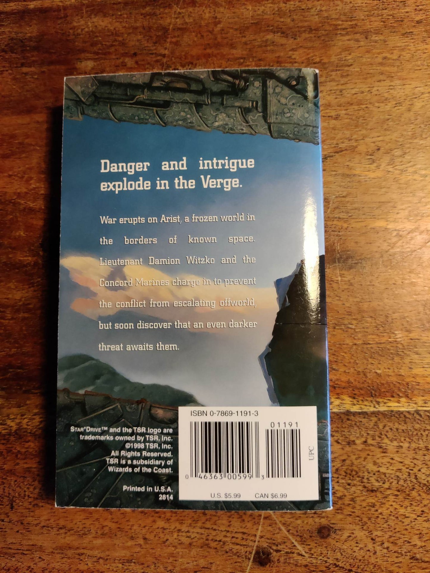On the Verge Star Drive #2 Roland J. Green Wizards of the Coast 1998