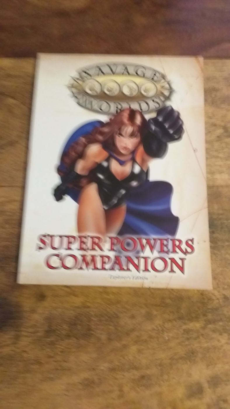 Super Powers Companion - Savage World by Pinnacle Entertainment - books