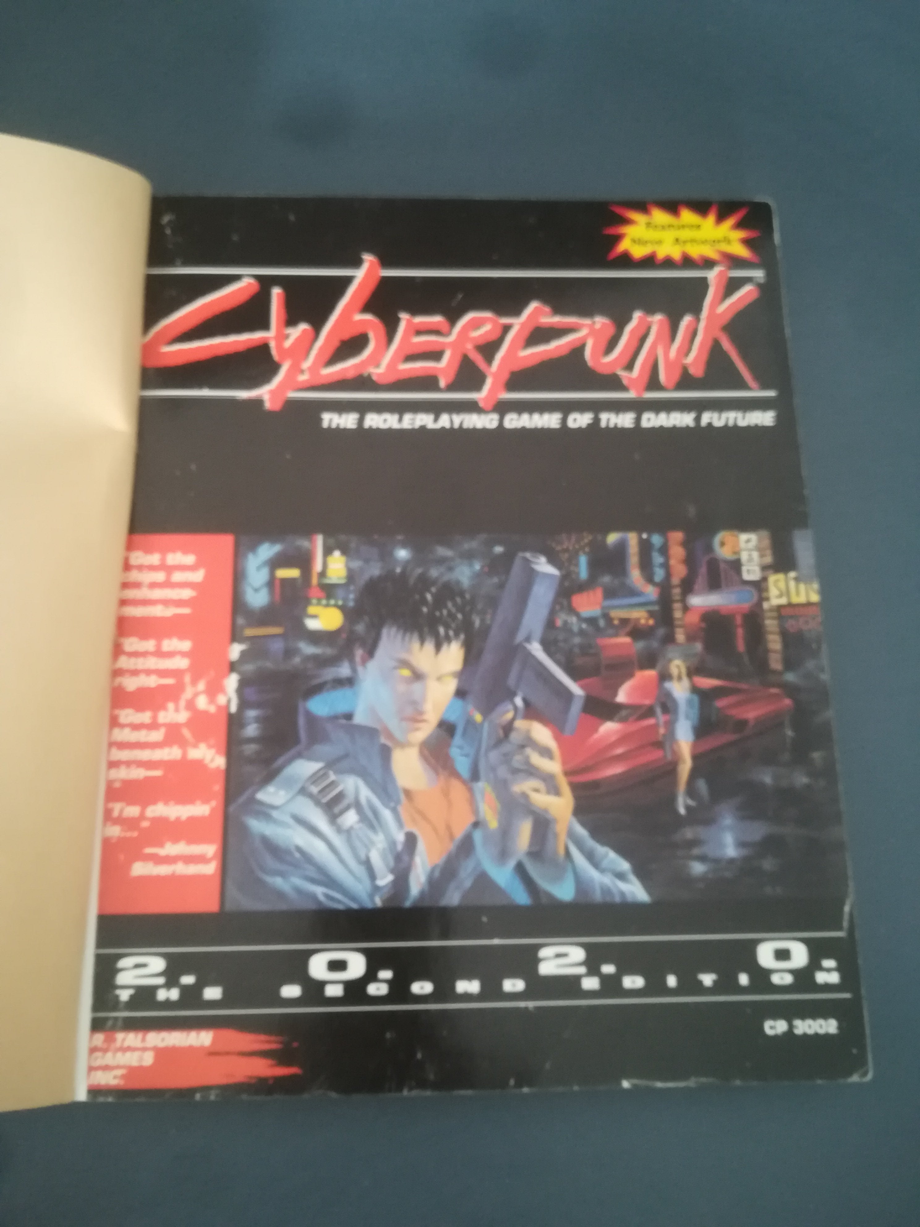 Cyberpunk 2020 ﻿hardcover Second Edition CP 3002 Talsorian Games Inc 1 ...