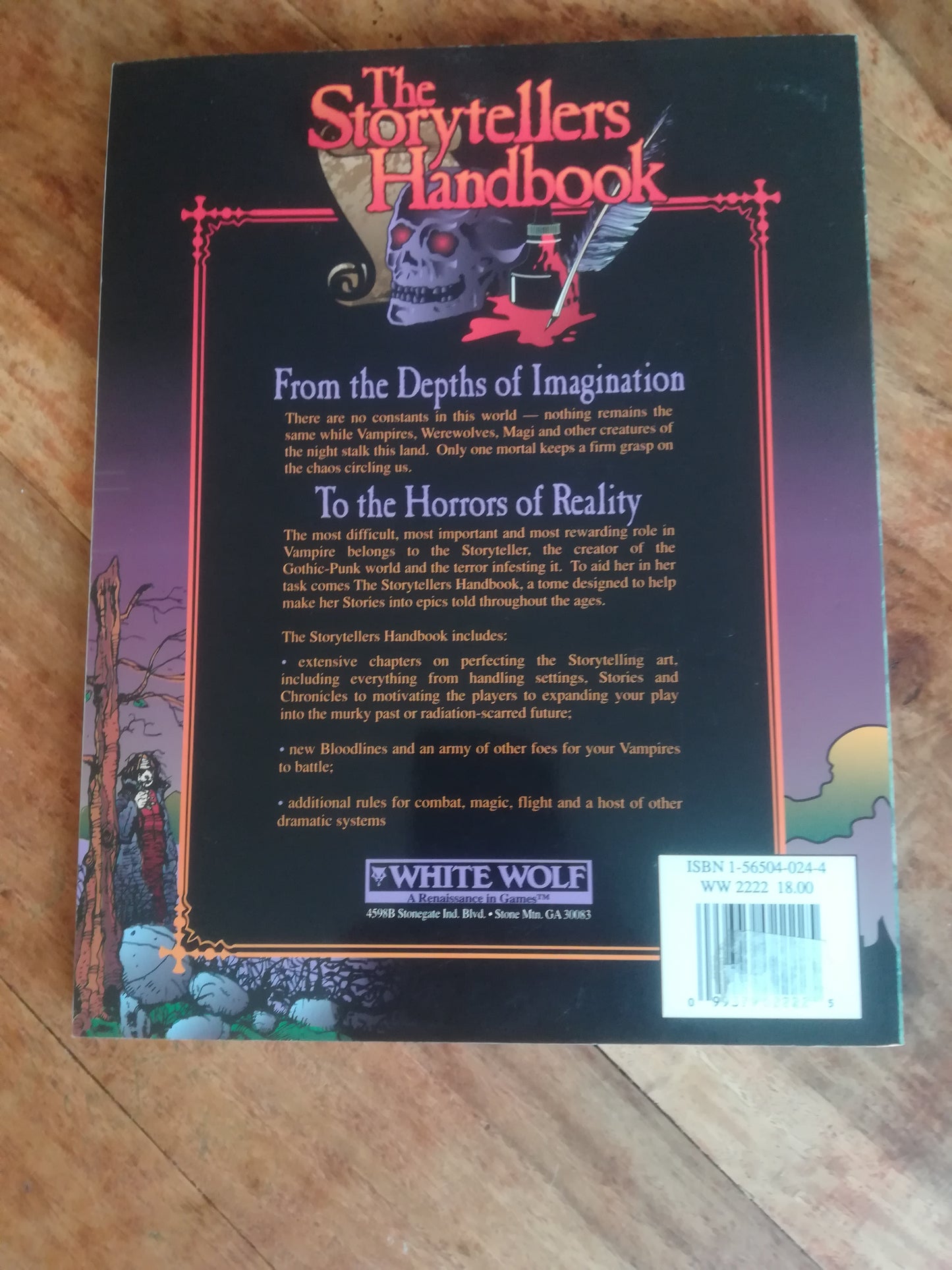 Vampire the masquerade The Storytellers Handbook 1st ed. - AllRoleplaying.com
