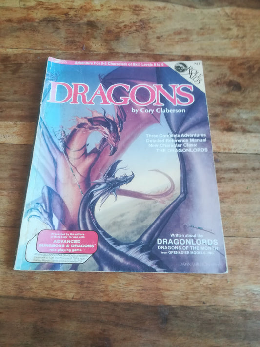 Dragons (Advanced Dungeons & Dragons: Role Aids) by Cory Glaberson - AllRoleplaying.com