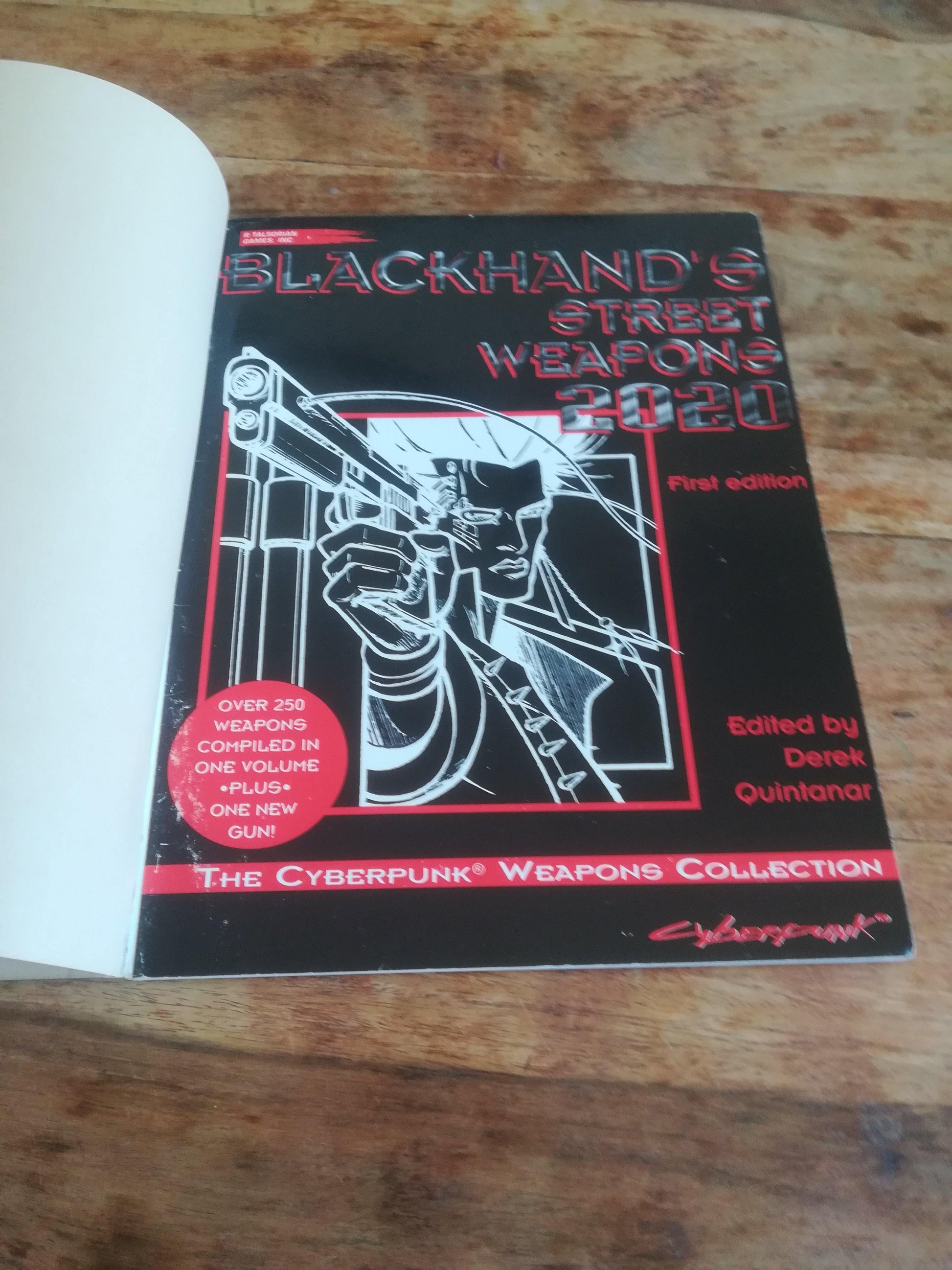 THE CYBERPUNK BLACKHAND'S STREET WEAPONS 2020-First edition- WEAPONS COLLECTION - AllRoleplaying.com