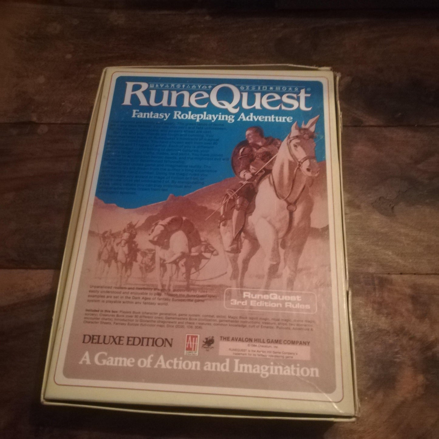 RuneQuest Fantasy Role Playing Adventure Game - AllRoleplaying.com