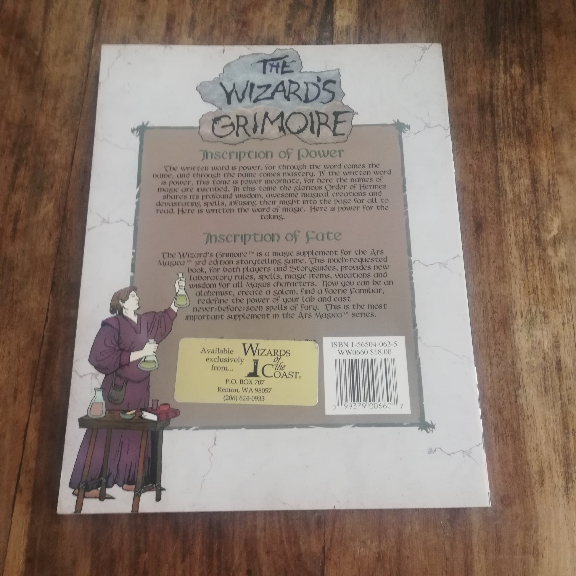 Ars Magica The Wizard's Grimoire - AllRoleplaying.com