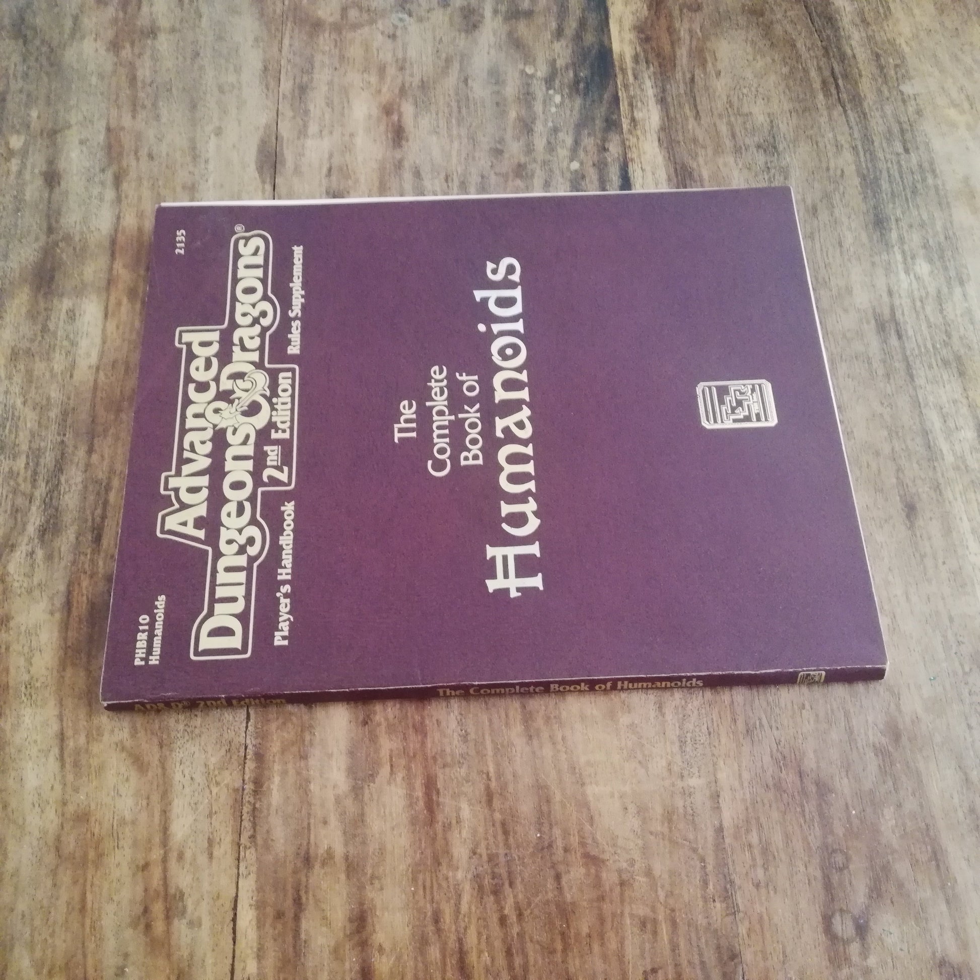 AD&D The Complete Book of Humanoids TSR 2nd Ed - AllRoleplaying.com