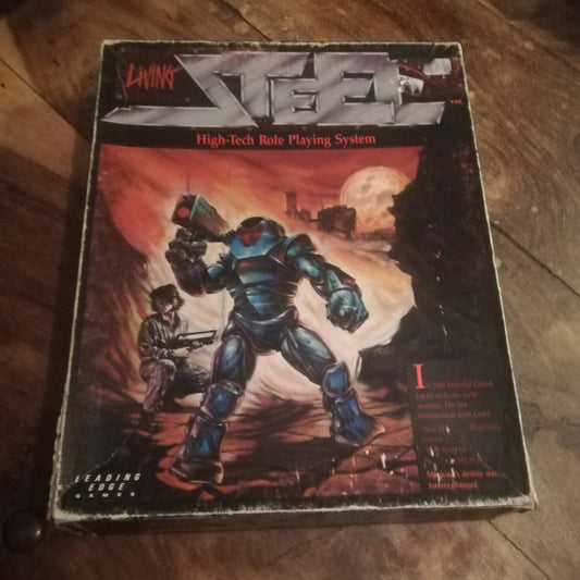 LIVING STEEL HIGH-TECH ROLE PLAYING GAME BOX SET - AllRoleplaying.com