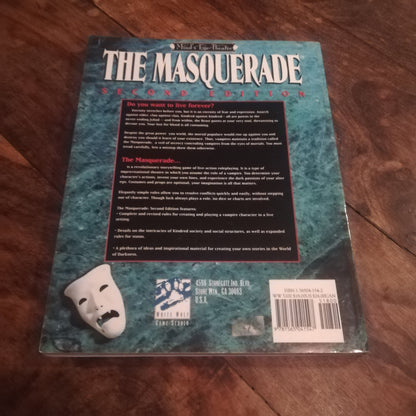MIND'S EYE THEATER - THE MASQUERADE SECOND EDITION - AllRoleplaying.com