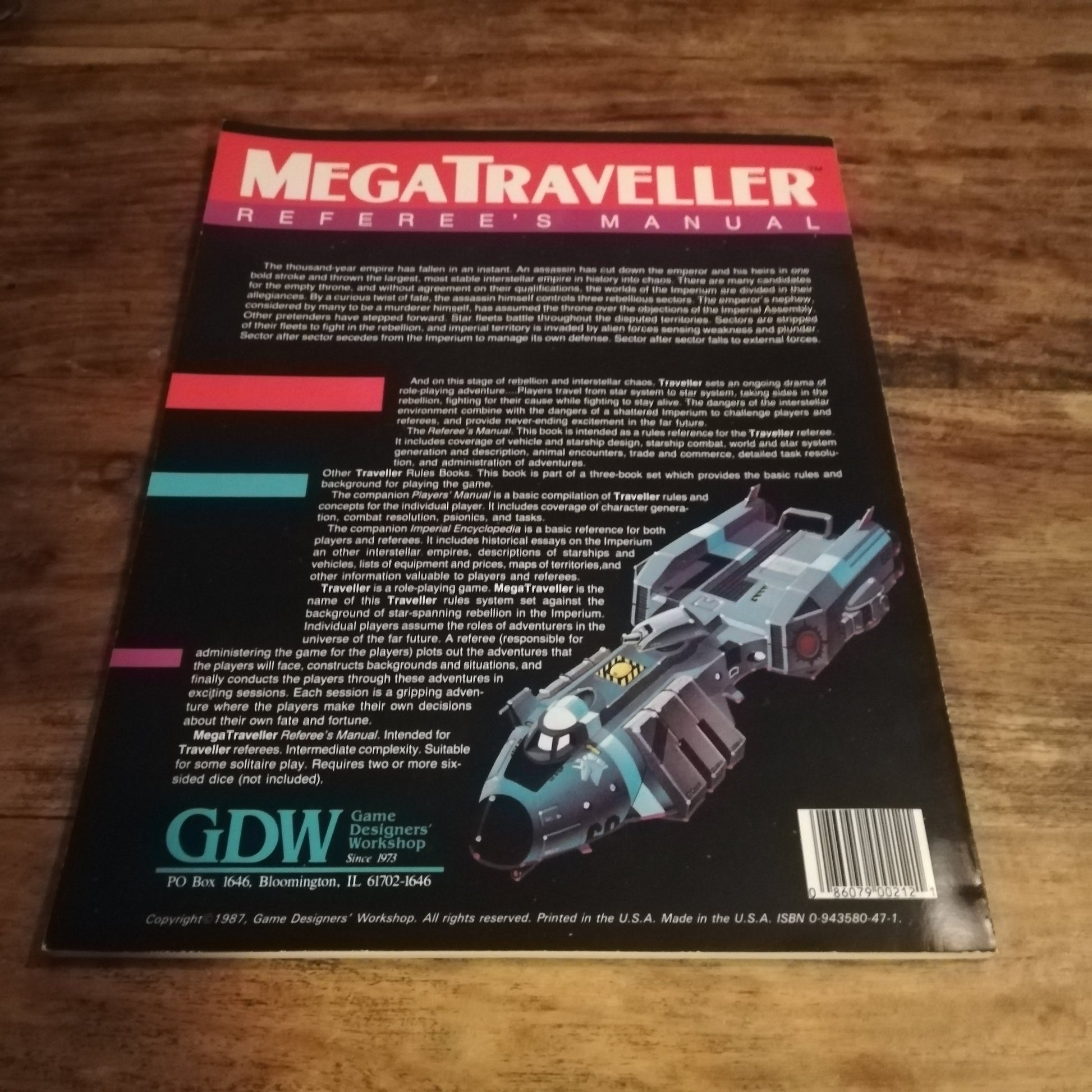 MegaTraveller Referee's Manual GDW - AllRoleplaying.com