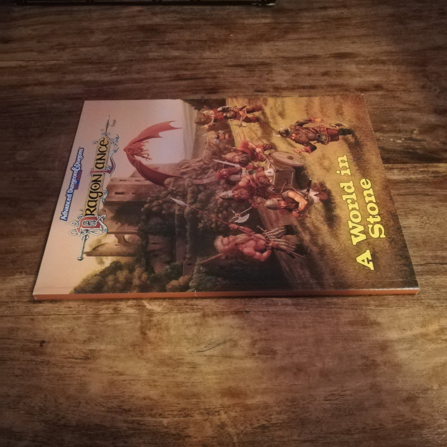 Dragonlance A World in Stone TSR AD&D 2nd Edition - AllRoleplaying.com