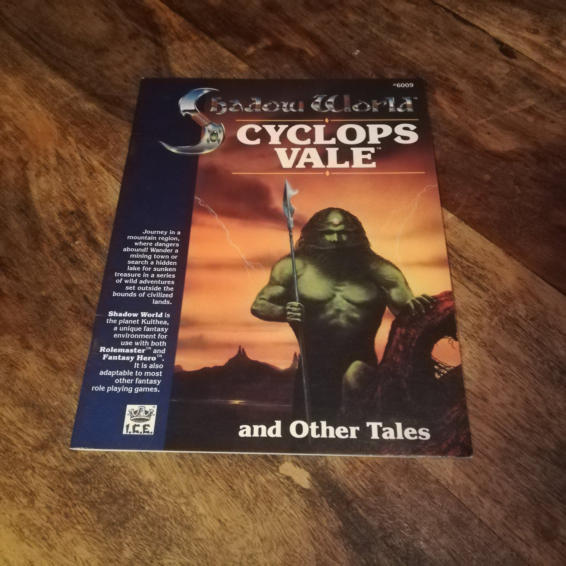 Shadow World Cyclops Vale And Other Tales Rolemaster - AllRoleplaying.com