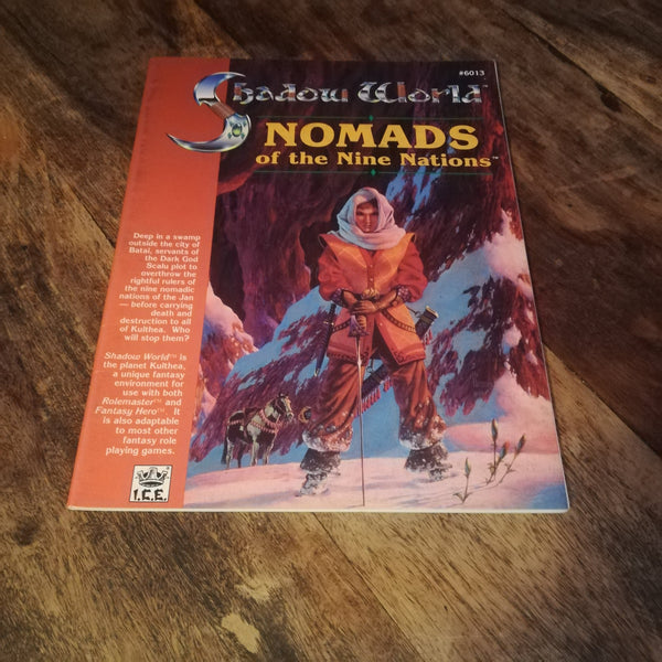 Shadow World Rolemaster ICE  Nomads of the Nine Nations WITH MAP - AllRoleplaying.com