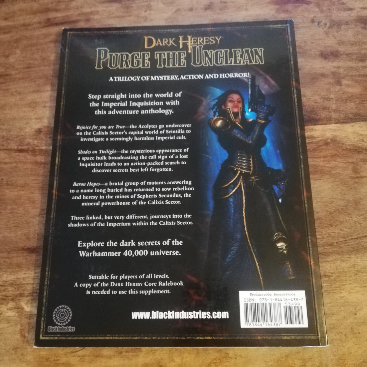 Dark Heresy: Purge the Unclean Warhammer 40K RPG by Fantasy Flight Games - AllRoleplaying.com