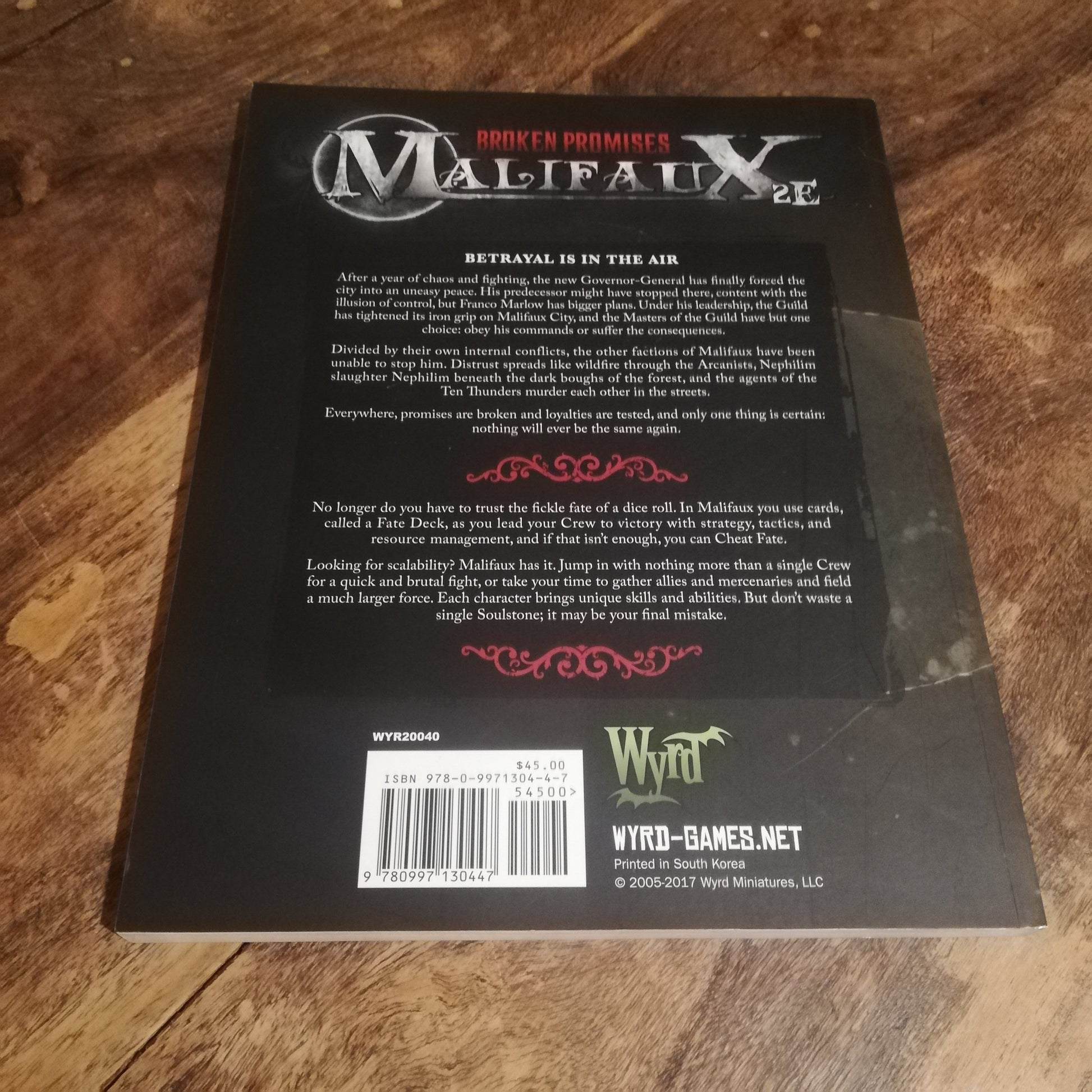 Malifaux 2e Wyrd Broken Promises - AllRoleplaying.com