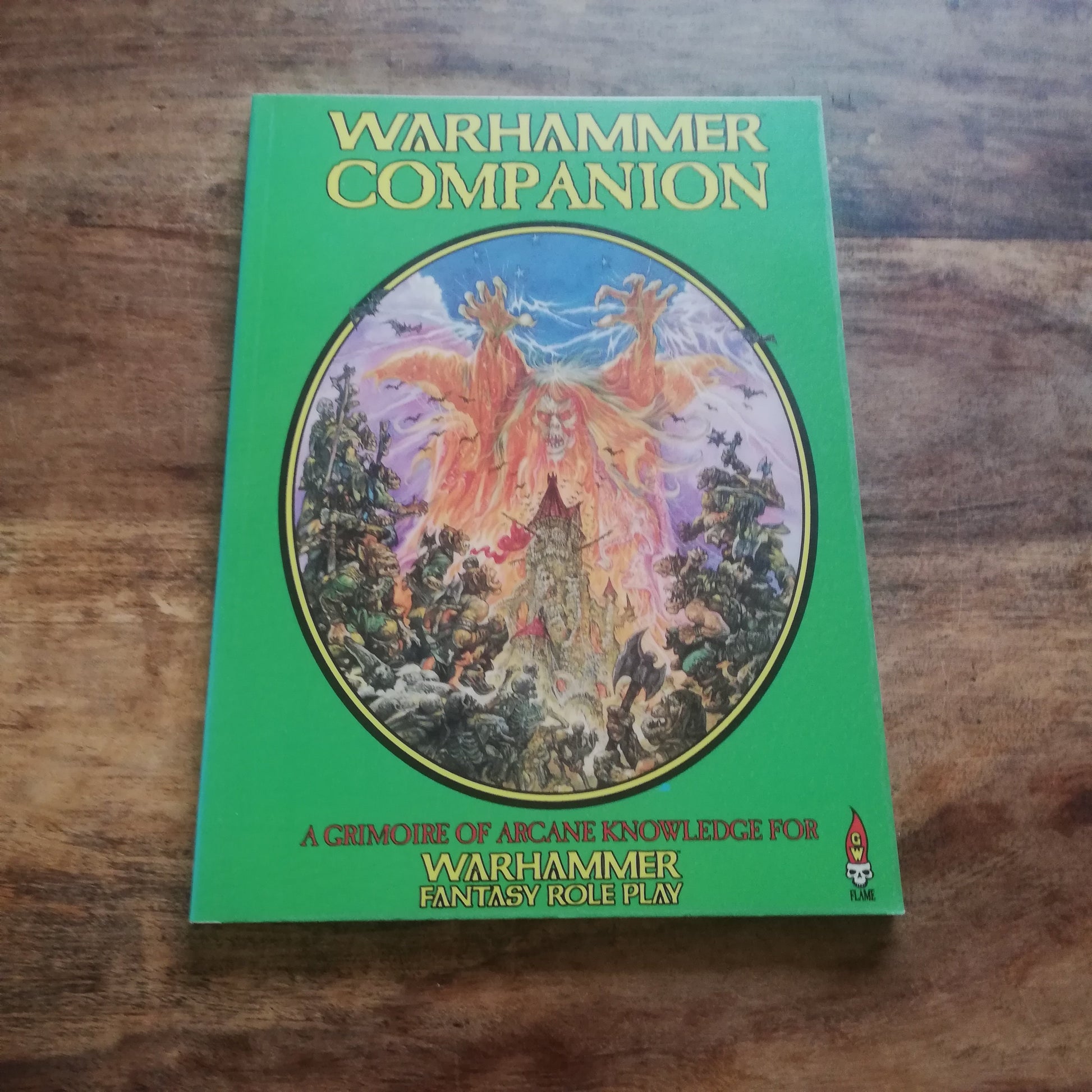 WFRP COMPANION WARHAMMER FANTASY ROLEPLAY GRIMOIRE - 1990 SOURCEBOOK 1ST EDITION - AllRoleplaying.com