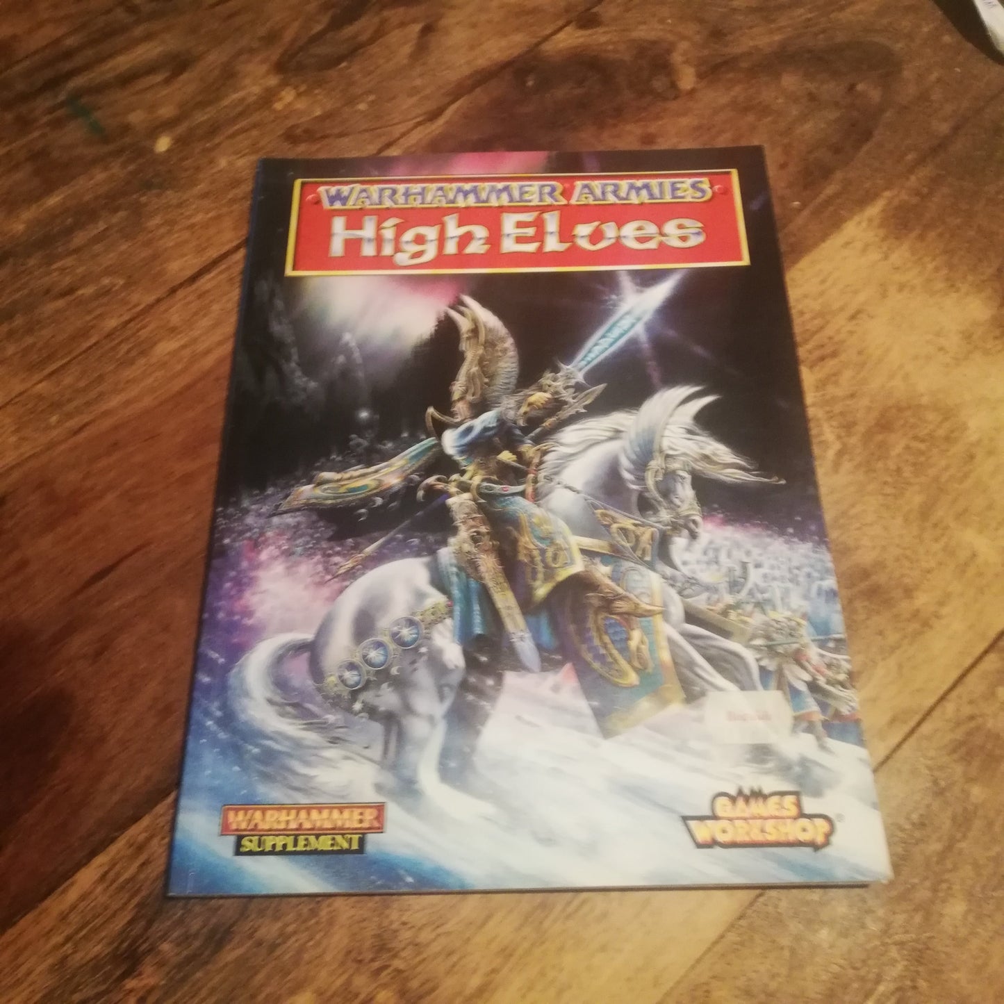 Warhammer High Elves SUPPLEMENT 1997 Edition Army Book Codex Games Workshop - AllRoleplaying.com