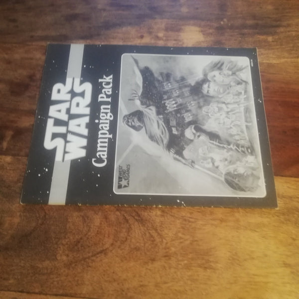 Star Wars Campaign Pack Book West End Games –