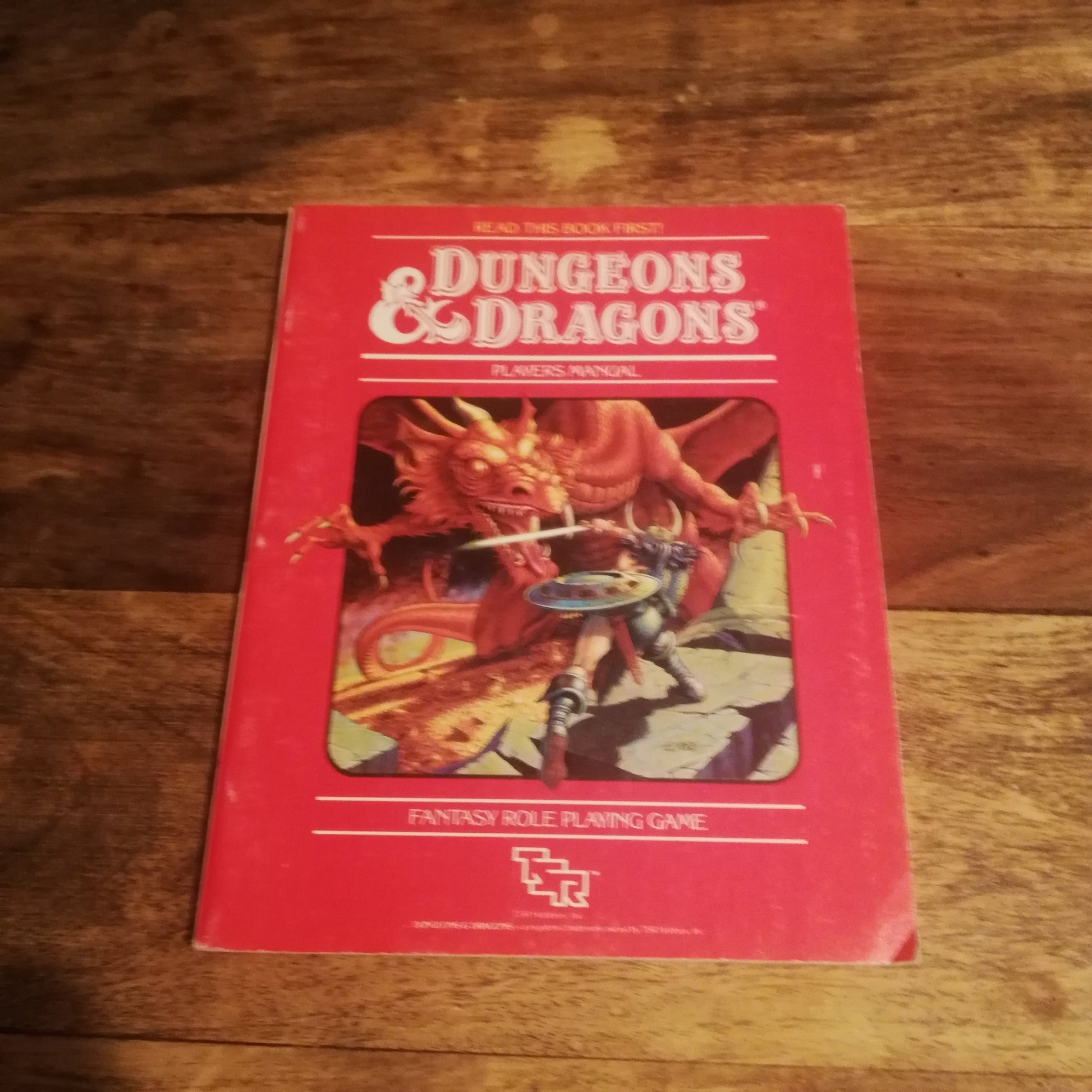 Dungeon Dragons D&D Players Manual Dungeon Master Rulebook TSR - AllRoleplaying.com