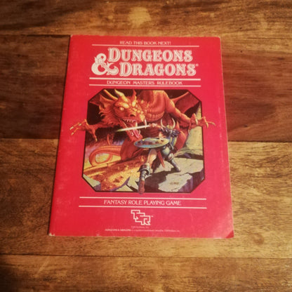 Dungeon Dragons D&D Players Manual Dungeon Master Rulebook TSR - AllRoleplaying.com