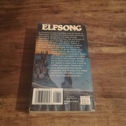 Forgotten Realms Elfsong Harpers 8 TSR - AllRoleplaying.com