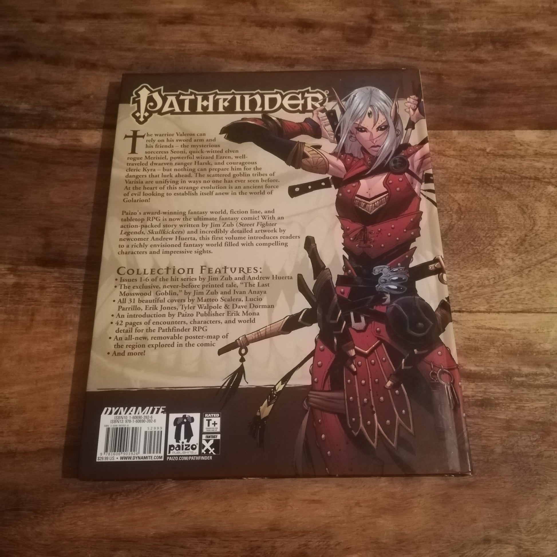 Pathfinder Dark Waters Rising Volume1: Graphic Novel Hardcover - AllRoleplaying.com