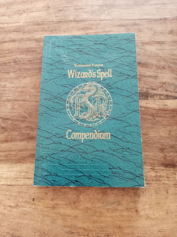 Wizard's Spell Compendium Volume 4 AD&D TSR