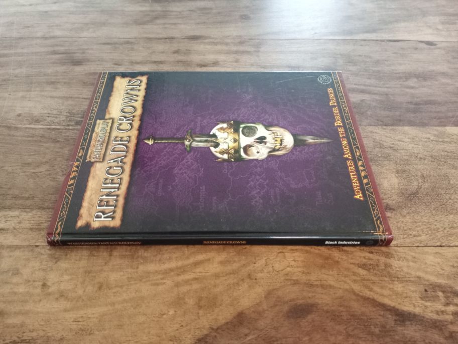 Warhammer Fantasy Roleplay Renegade Crowns Adventures Among the Border Princes WFRP 2nd Ed