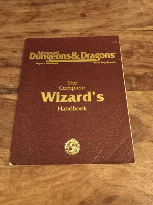 AD&D The Complete Wizard's Handbook AD&D 2nd Edition TSR 2115