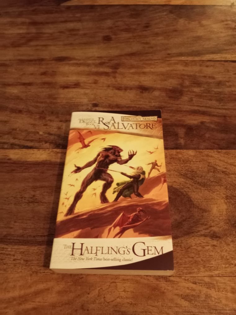 Forgotten Realms The Halfling's Gem The Icewind Dale Trilogy #3 2005 The Legend of Drizzt Book VI R.A. Salvatore