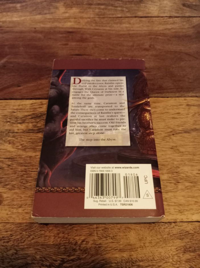 DragonLance Test of the Twins Legends Trilogy #3 Margaret Weis Tracy Hickman