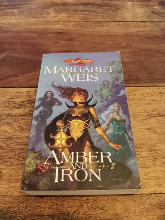 Dragonlance Amber and Iron The Dark Disciple #2 Margaret Weis 2006