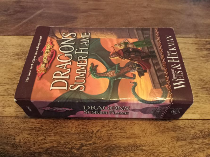 DragonLance Dragons of Summer Flame Margaret Weis & Tracy Hickman 2002