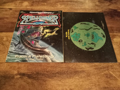 SpellJammer Practical Planetology With Map SJR4 TSR 9328 AD&D 1991