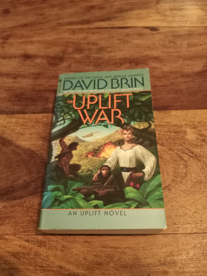 David Brin Uplift Trilogy #1-2-3  Sundiver Startide Rising The Uplift War 1980