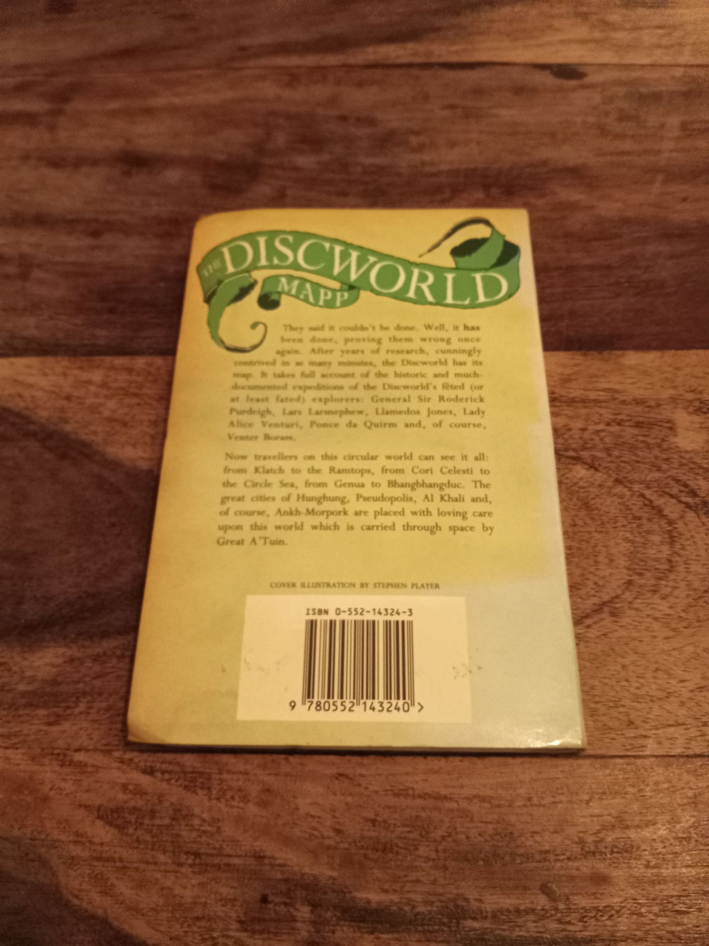 The Discworld Mapp Terry Pratchett 1995