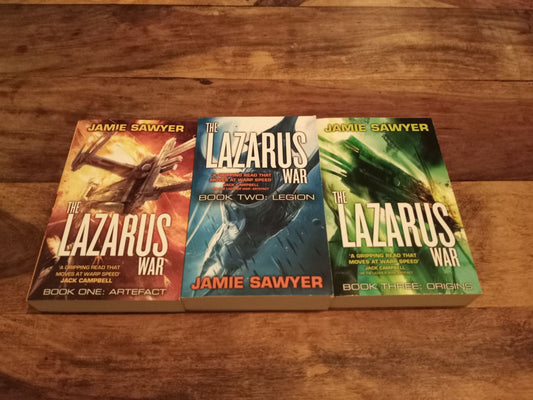 The Lazarus War Artefact, Legion, Origins Jamie Sawyer 2015