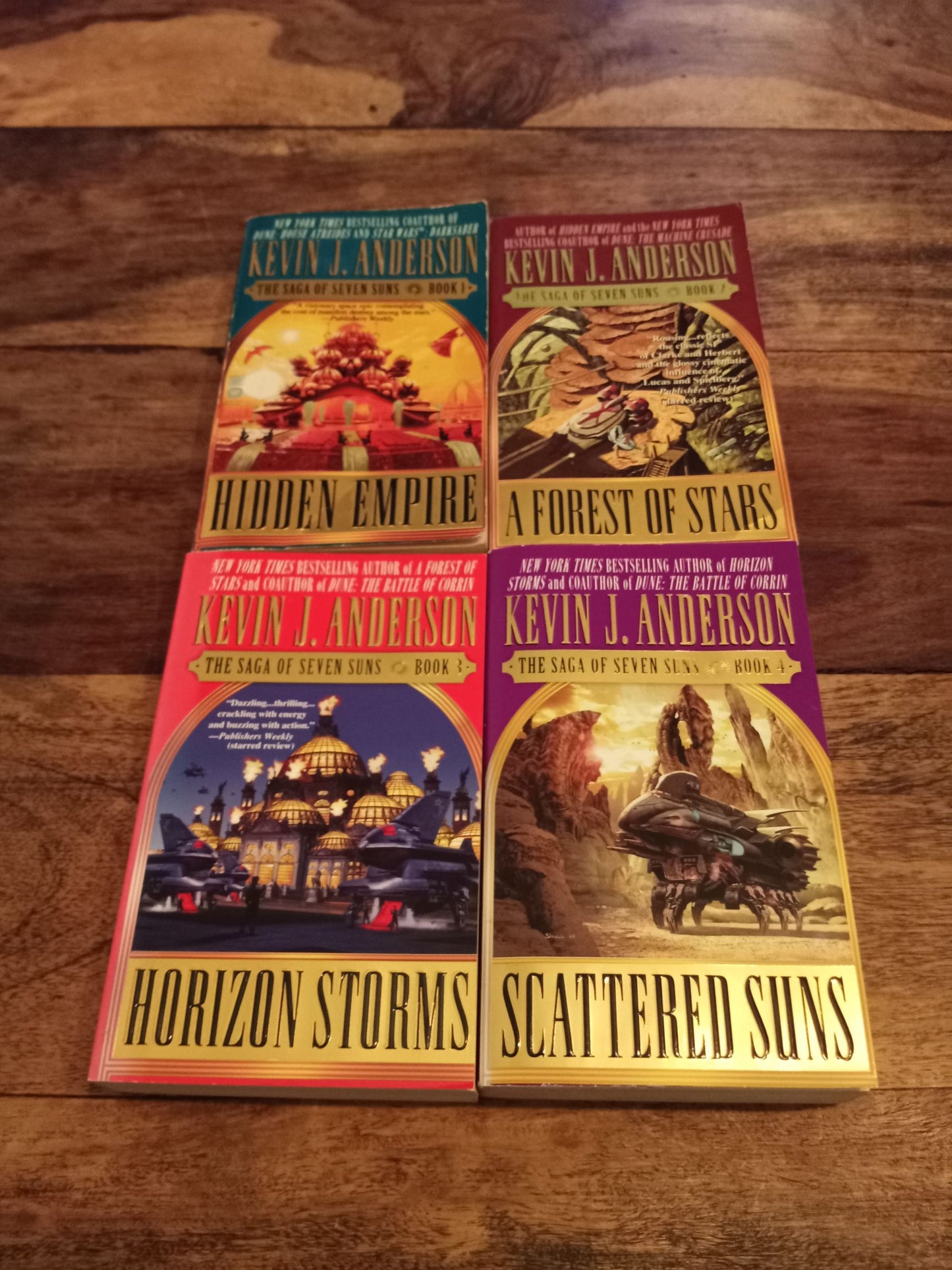 Saga Of The Seven Suns #1-4 Kevin J. Anderson