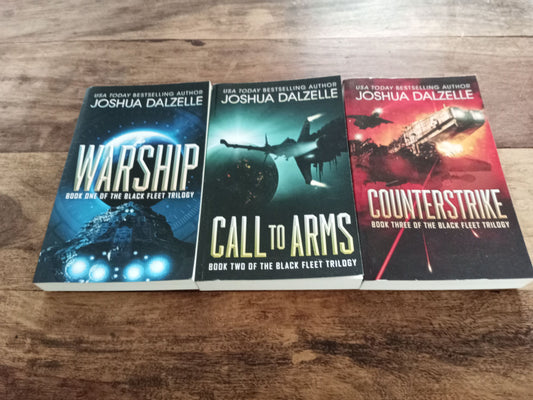 Black Fleet Trilogy 1-2-3 Joshua Dalzelle Warship-Call to Arms-Counterstrike 2015