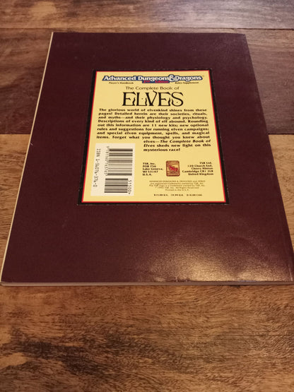 AD&D The complete book of elves - AllRoleplaying.com