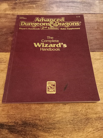 AD&D The Complete Wizard's Handbook AD&D 2nd Edition TSR 2115